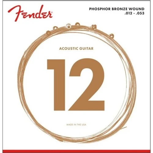 Fender acoustique phosphore bronze 60L Light Expédié Aujourd'hui