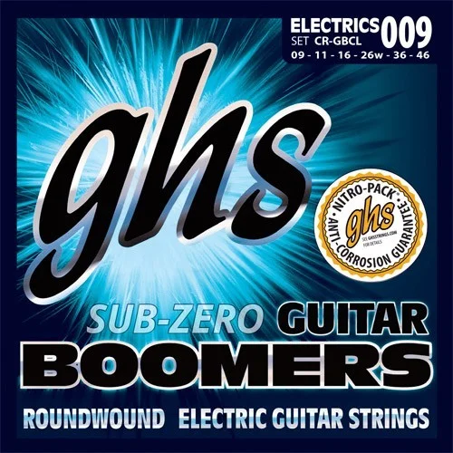 GHS Sub Zero Guitar Boomers CR-GBCL custum light Réduction