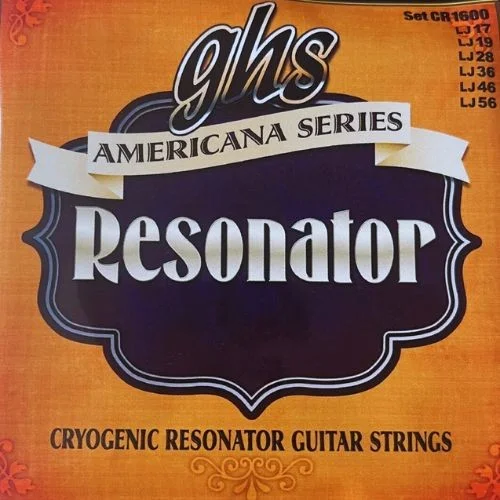 GHS résonator Signature Tim Scheerhorn CR1600 Bon Marché