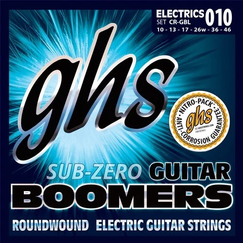 Prix Réduit GHS Sub Zero Guitar Boomers CR-GBL light
