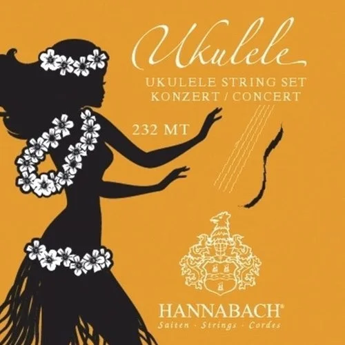 Hannabach Ukulélé Concert 232MT medium tension Populaire