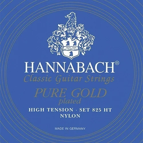 Meilleure Vente Hannabach Pure Gold tension forte 825HT tension forte lot 3 cordes graves