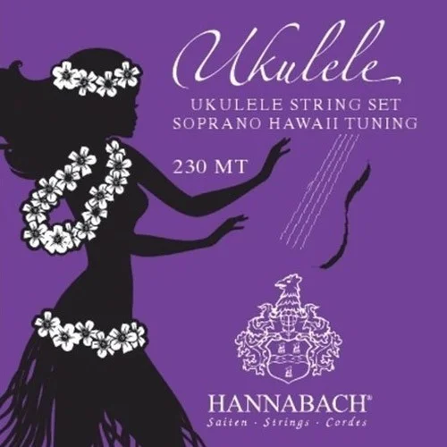 Vente Directe Hannabach Ukulélé Soprano 230MT medium tension