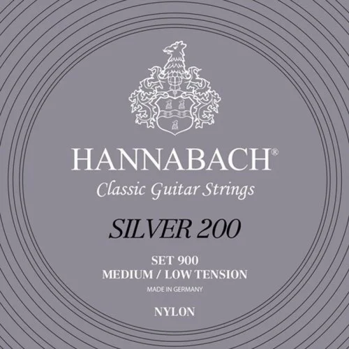 Hannabach Silver 200 medium / low tension 900MLT Vente Flash