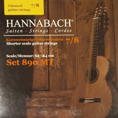 Marque Hannabach 890MT taille 7/8 medium tension