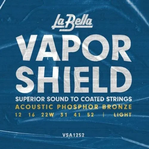 La Bella Vapor Shield Acoustic tension Light 12-52 Commande En Gros