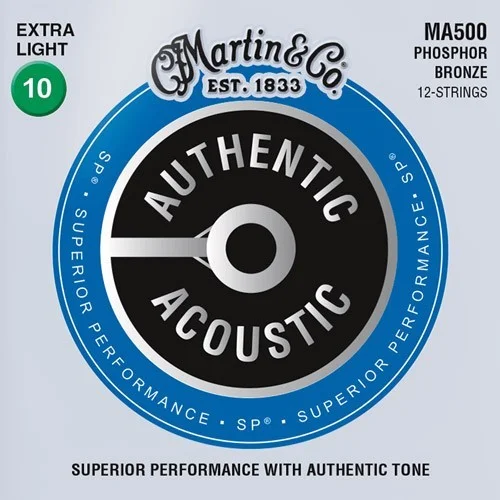 Super Prix Martin Authentic SP 12 cordes MA500 extra light