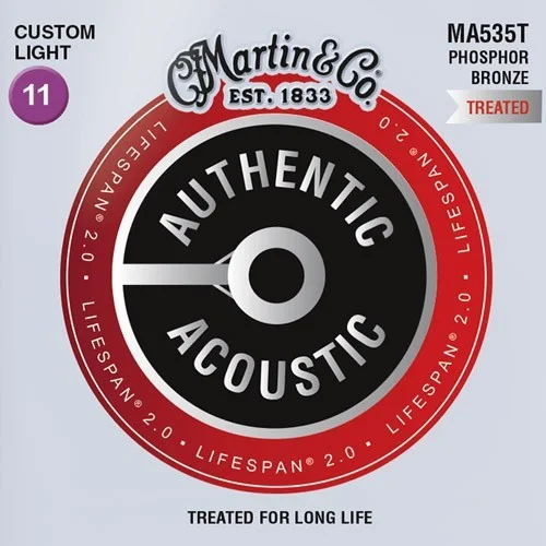 Martin Authentic Treated phosphore bronze MA535T custom light Vente Directe