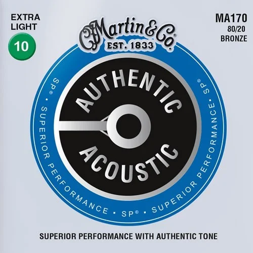 Meilleur Choix Martin Authentic SP bronze MA170 extra light