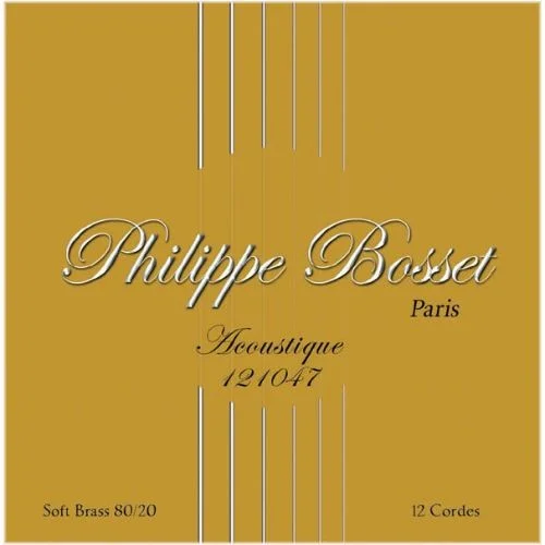 Super Prix Philippe Bosset Acoustique Soft Brass 80/20 ACO121047 12 cordes