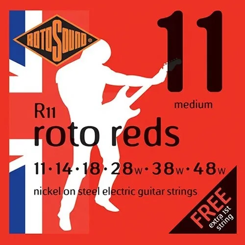 Rotosound Roto Reds R11 medium Offre Du Jour