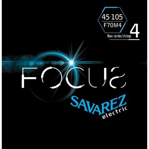 Savarez F70M4 Bass Electric Focus Medium Bon Marché