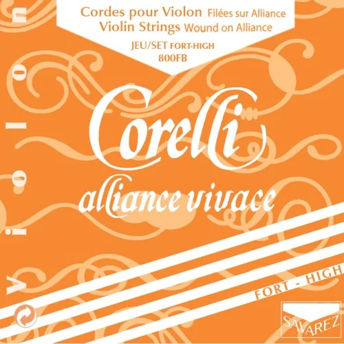 Cordes Corelli Alliance Violon 4/4 Forte à l‘unité Prix Réduit